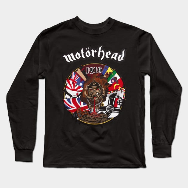 1996 motorhead Long Sleeve T-Shirt by Fabecco Designs